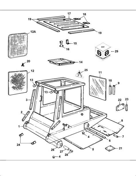 new holland l785 parts list